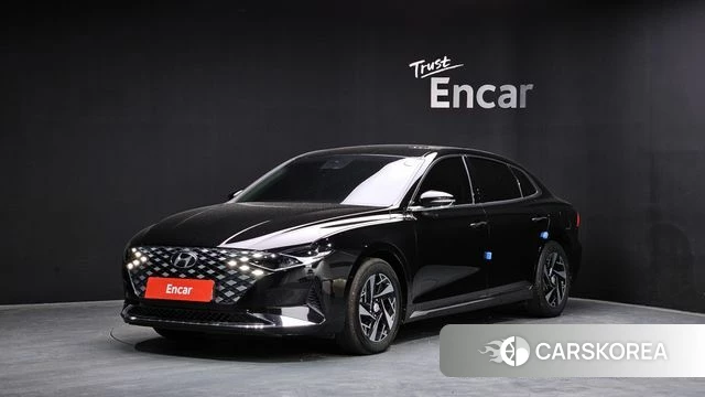 Hyundai The New Grandeur IG Hybrid 2021 Черный из Кореи
