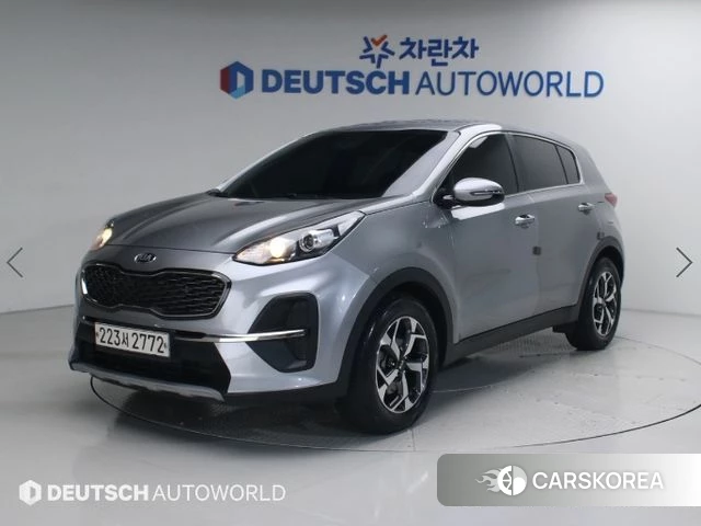 Kia Sportage The Bold 2019 Серебристо-серый из Кореи