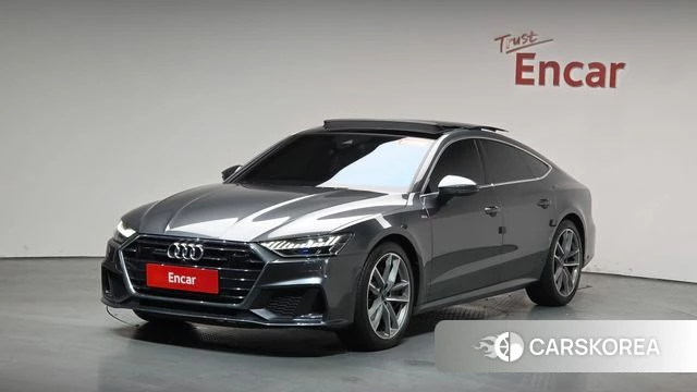 Audi A7 (4K) 2021 Серый из Кореи