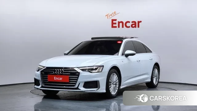 Audi A6 (C8) 2021 Белый из Кореи