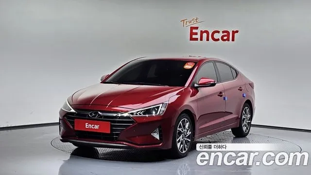 Hyundai The New Avante AD 2018 Красный из Кореи