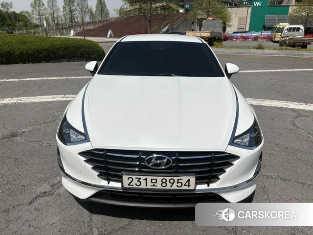 Hyundai Sonata (DN8) 2021 Белый из Кореи