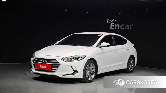 Hyundai Avante AD 2018 Белый из Кореи