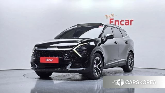 Kia Sportage 5th Generation Hybrid 2024 Черный из Кореи