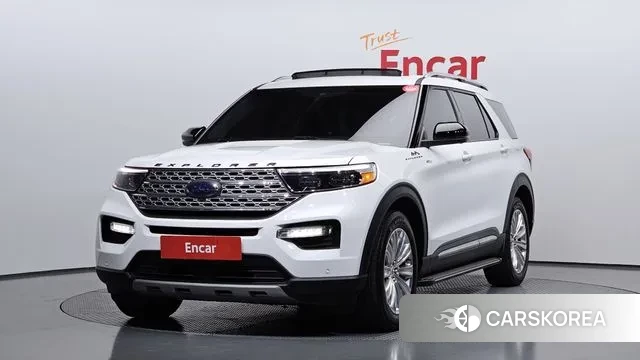 Ford Explorer 6th Generation 2021 Белый из Кореи