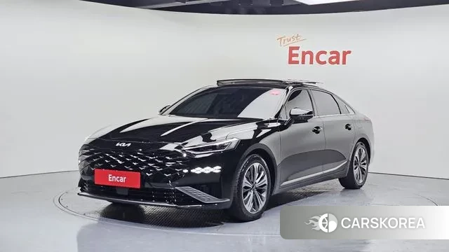 Kia K8 2021 Черный из Кореи