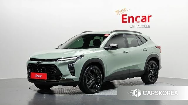 Chevrolet (GM Daewoo) Trax Crossover 2023 Зеленый из Кореи