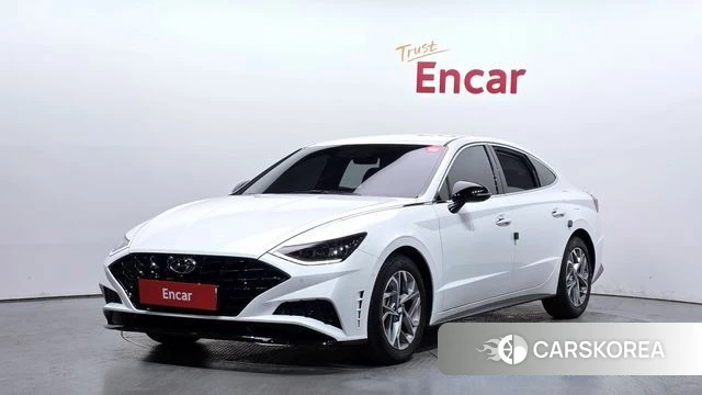 Hyundai Sonata (DN8) 2023 Белый из Кореи