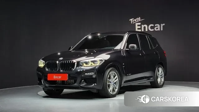BMW X3 (G01) 2018 Черный из Кореи