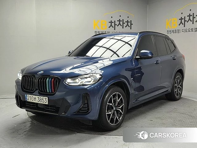 BMW X3 (G01) 2022 Синий из Кореи