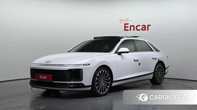 Hyundai Grandeur (GN7) 2024 Белый из Кореи