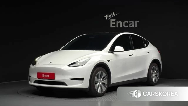 Tesla Model Y 2024 Белый из Кореи