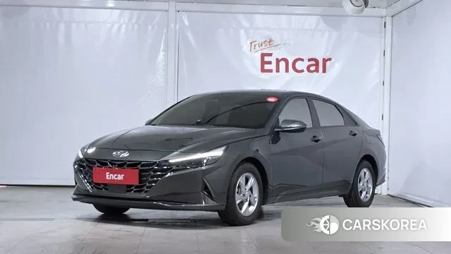 Hyundai Avante (CN7) 2021 Серый из Кореи