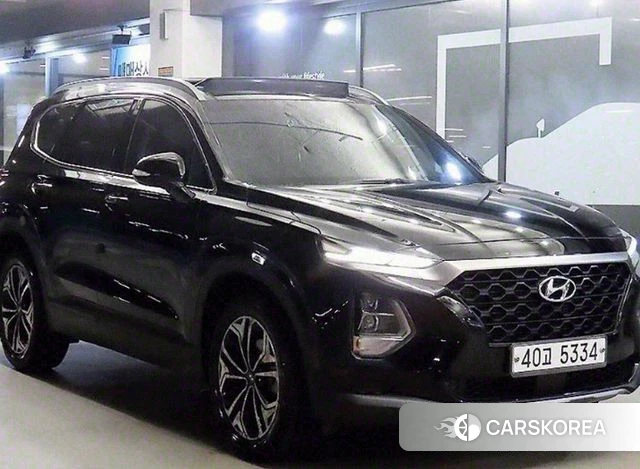 Hyundai Santa Fe TM 2018 Черный из Кореи