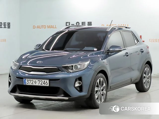 Kia Stonic 2018 Синий нефрит из Кореи