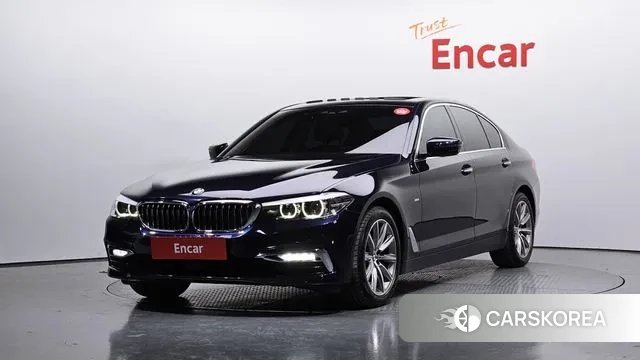 BMW 5 Series (G30) 2018 Синий из Кореи