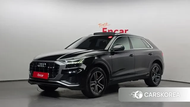 Audi Q8 (4M) 2021 Черный из Кореи