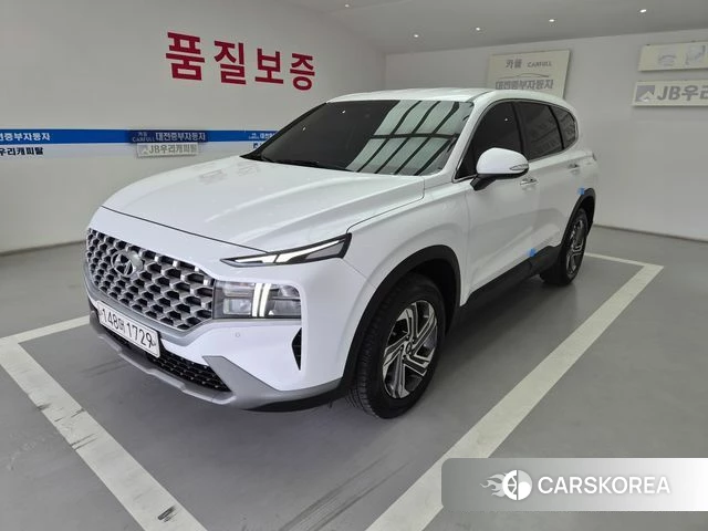 Hyundai The New Santa Fe 2021 Белый из Кореи