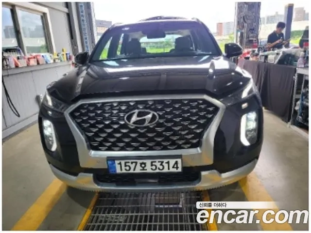 Hyundai Palisade 2021 Черный из Кореи