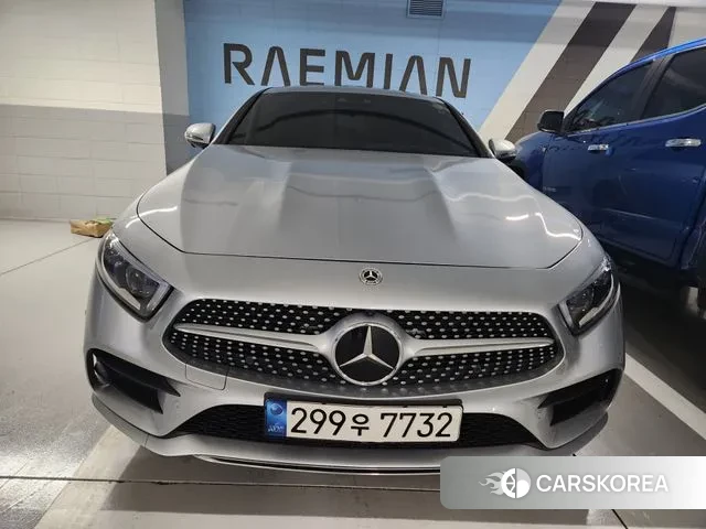 Mercedes-Benz CLS-Class C257 2021 Серебристо-серый из Кореи