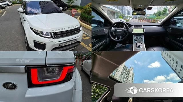 Land Rover Range Rover Evoque 2018 Белый из Кореи