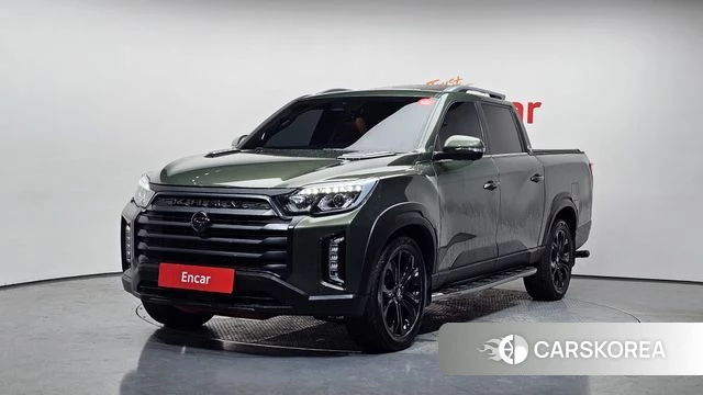 Ssangyong The New Rexton Sports Cannes 2022 Темно-зеленый из Кореи