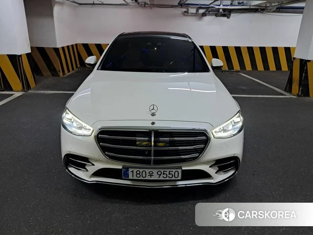 Mercedes-Benz S-Class W223 2022 Белый из Кореи