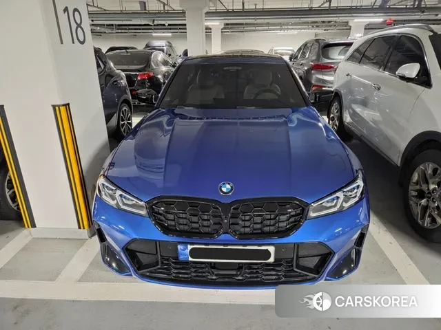 BMW 3 Series (G20) 2023 Синий из Кореи