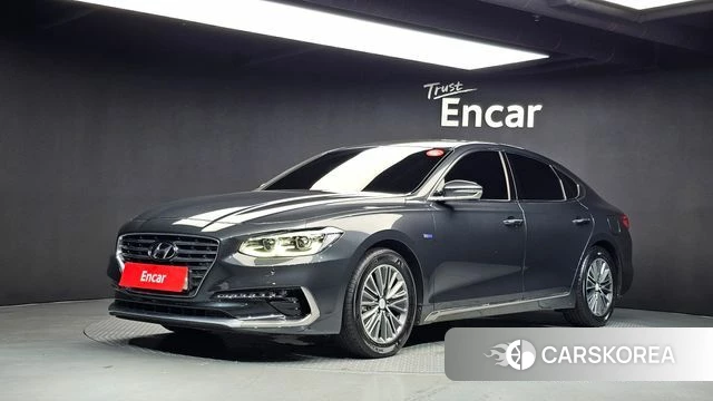 Hyundai Grandeur IG Hybrid 2019 Серый из Кореи