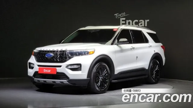 Ford Explorer 6th Generation 2022 Белый из Кореи