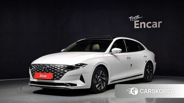 Hyundai The New Grandeur IG Hybrid 2022 Белый из Кореи