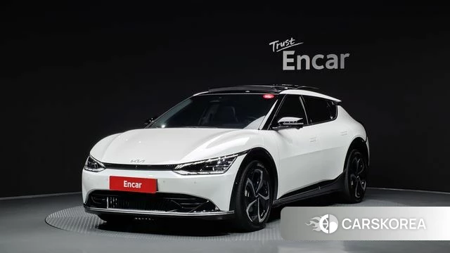 Kia EV6 2021 Белый из Кореи