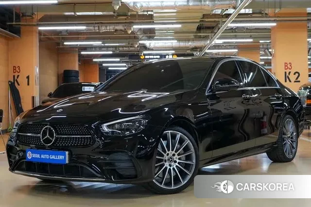 Mercedes-Benz E-Class W213 2021 Черный из Кореи