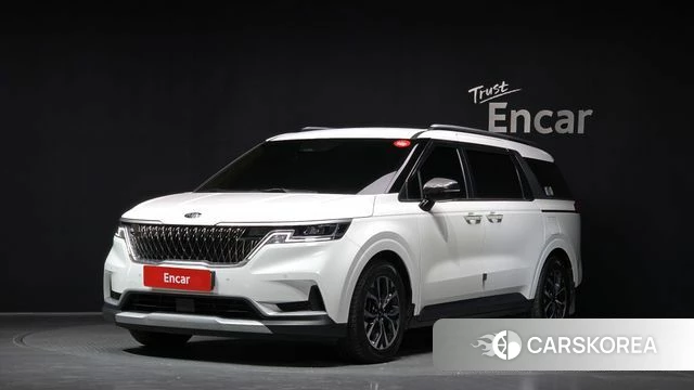 Kia Carnival 4th generation 2021 Белый из Кореи