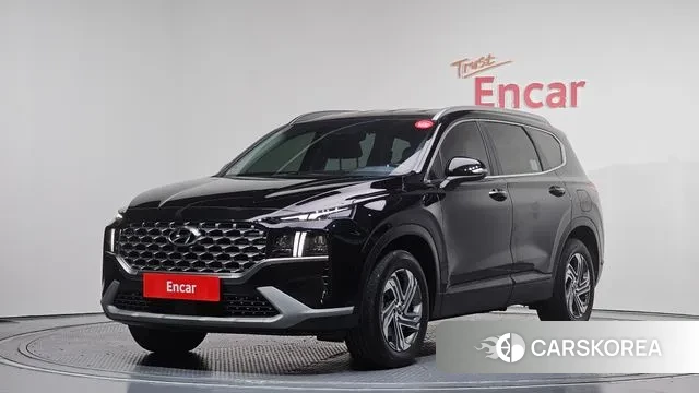 Hyundai The New Santa Fe 2023 Черный из Кореи