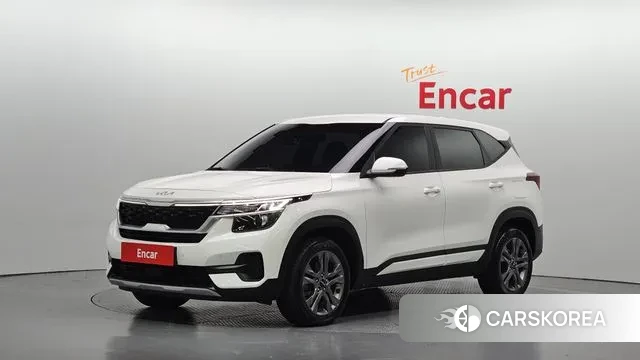 Kia Seltos 2022 Белый из Кореи