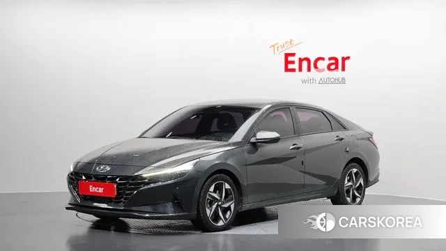 Hyundai Avante (CN7) 2021 Серый из Кореи