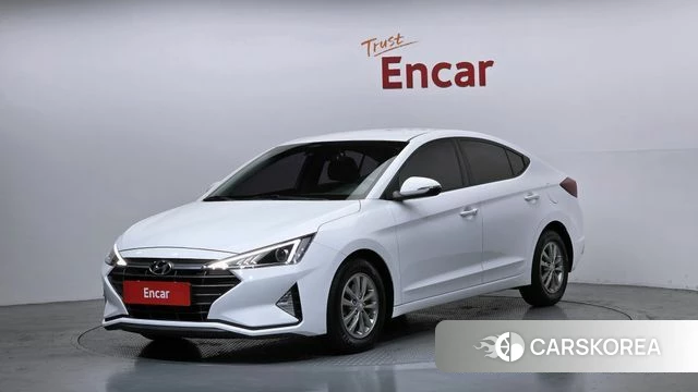 Hyundai The New Avante AD 2019 Белый из Кореи