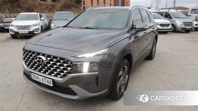 Hyundai The New Santa Fe 2021 Серый из Кореи