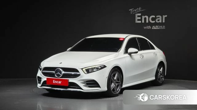 Mercedes-Benz A-Class W177 2021 Белый из Кореи