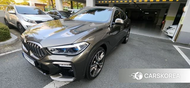 BMW X6 (G06) 2020 Песочный из Кореи
