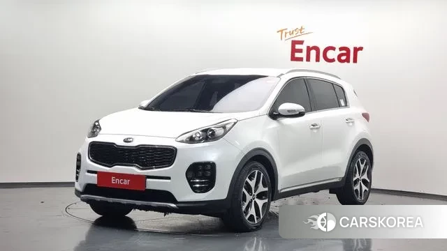 Kia Sportage 4th Generation 2018 Белый из Кореи