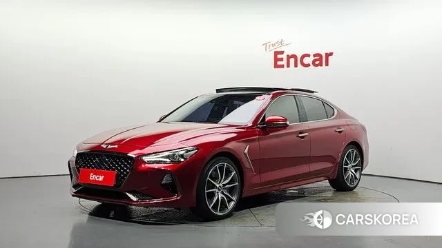 Genesis G70 2018 Красный из Кореи
