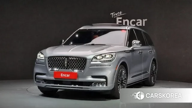 Lincoln Aviator 2nd generation 2020 Серый из Кореи