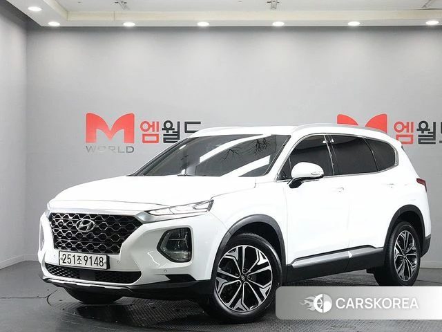 Hyundai Santa Fe TM 2020 Белый из Кореи