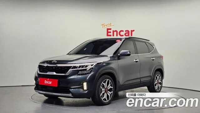 Kia Seltos 2021 Серый из Кореи