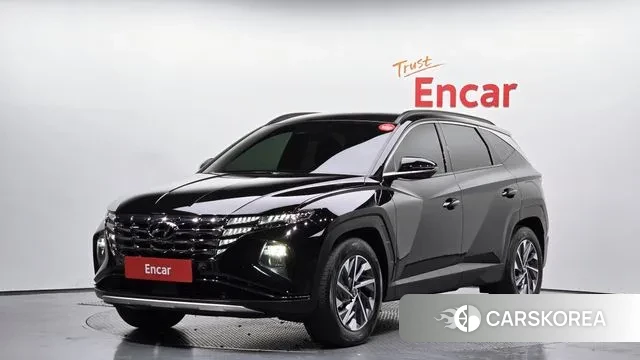 Hyundai Tucson Hybrid (NX4) 2020 Черный из Кореи