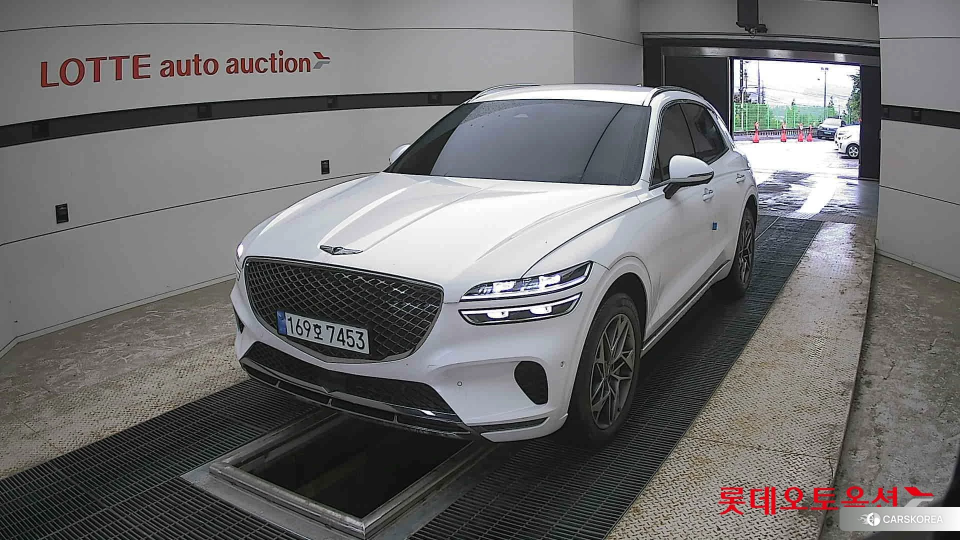 Hyundai GV70 2023 Uyuni White из Кореи