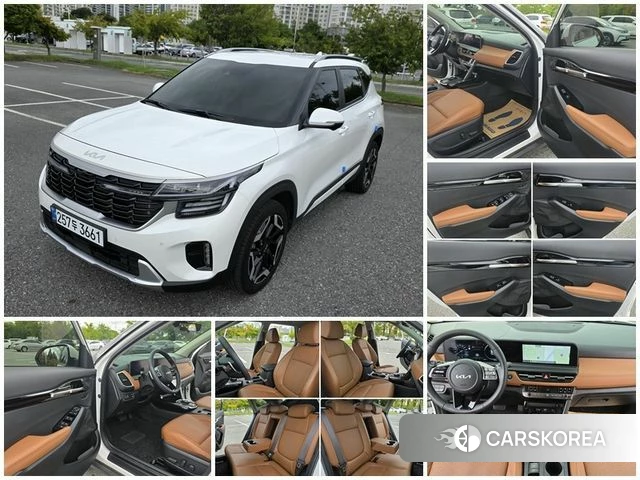 Kia The New Seltos 2024 Белый из Кореи