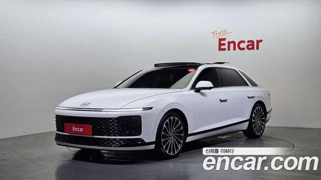 Hyundai Grandeur Hybrid (GN7) 2023 Белый из Кореи